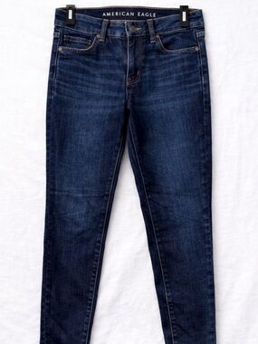 American Eagle Jegging Next Level Stretch Skinny Jeans Indigo Size 6 Short